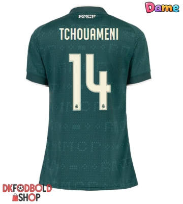 Real Madrid Aurelien Tchouameni #14 Udebanetrøje Dame 2026-27 Kort ærmer Real Madrid Aurelien Tchouameni #14 Udebanetrøje Dame 2026-27 Kort ærmer